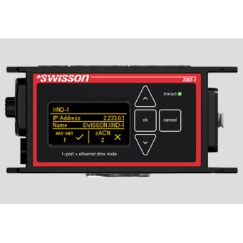 Swisson XND Series Ethernet DMX Nodes Swisson XND Series Ethernet DMX Nodes