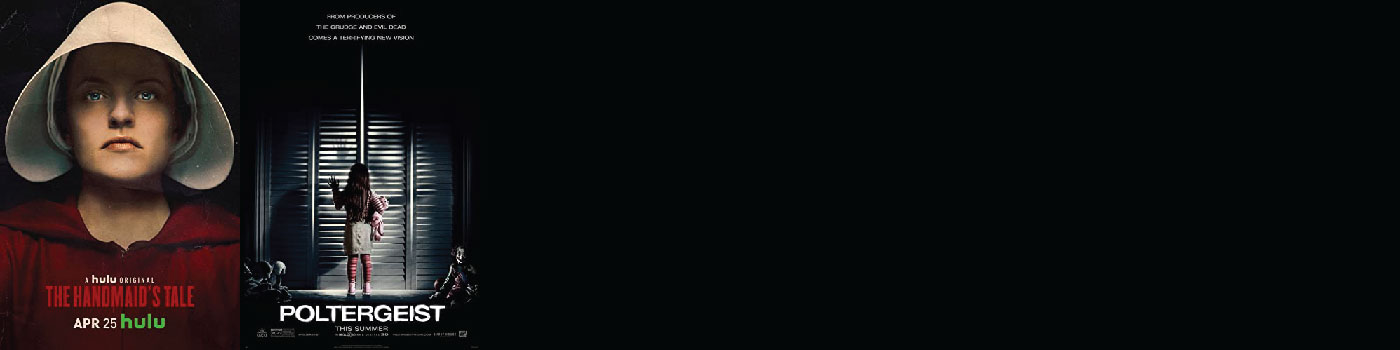 The Handmaids Tale and Poltergeist Posters