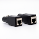 Molded one piece 5-pin XLR to RJ45 Adaptor