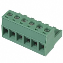 6 conductor 5.08mm Female 6 conductor 5.08mm Female