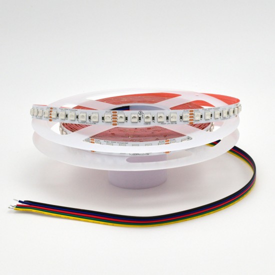24Vdc ProColour-24 RGBA Single Chip LED Ribbon 96/m - 5m