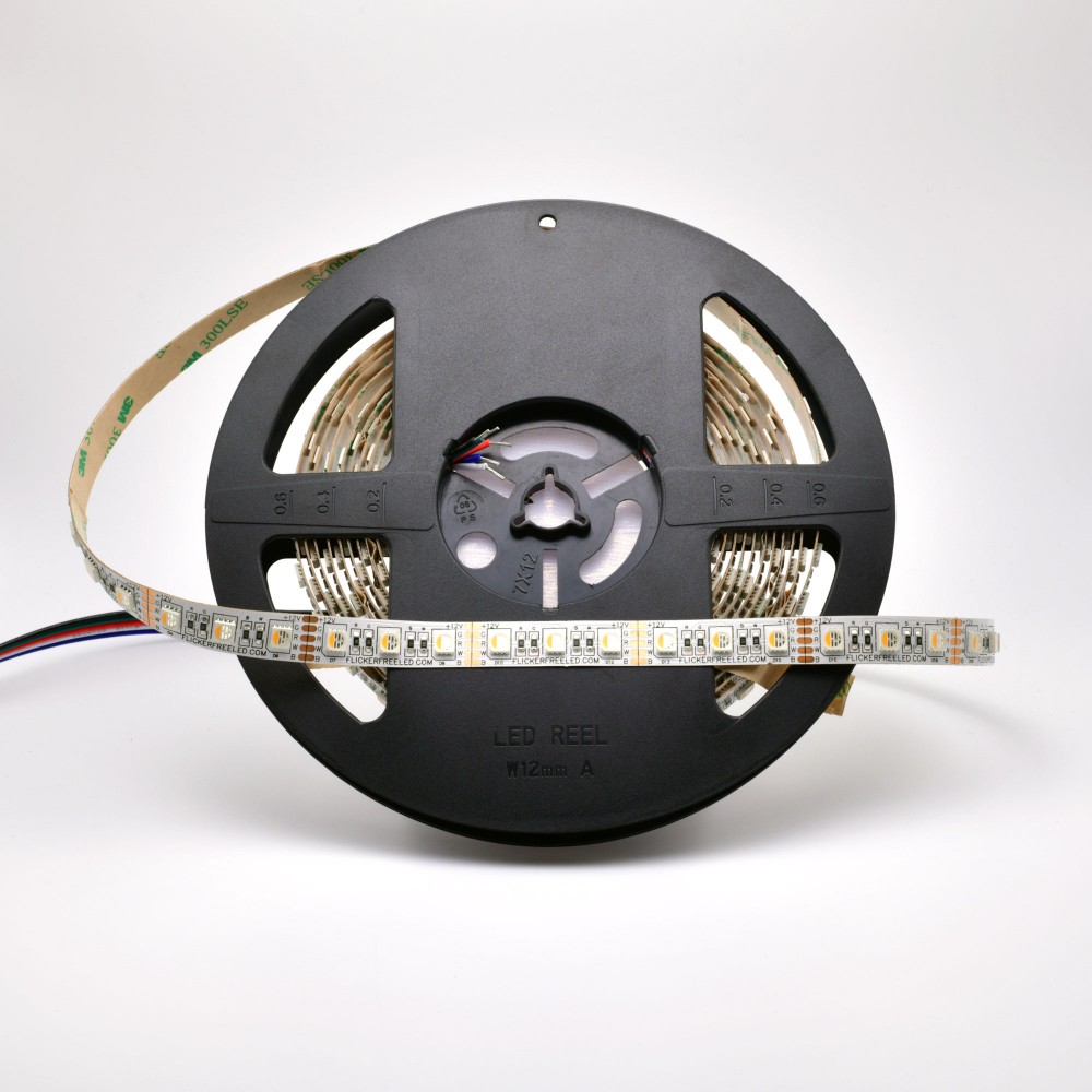 12V ProColour RGBW Single Chip LED Ribbon 5m