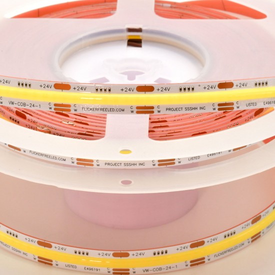 24V ProColour-24 Variable White Linear COB LED Ribbon