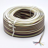 6 conductor 20awg flat ribbon wire
